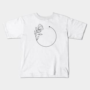 floral wreath Kids T-Shirt